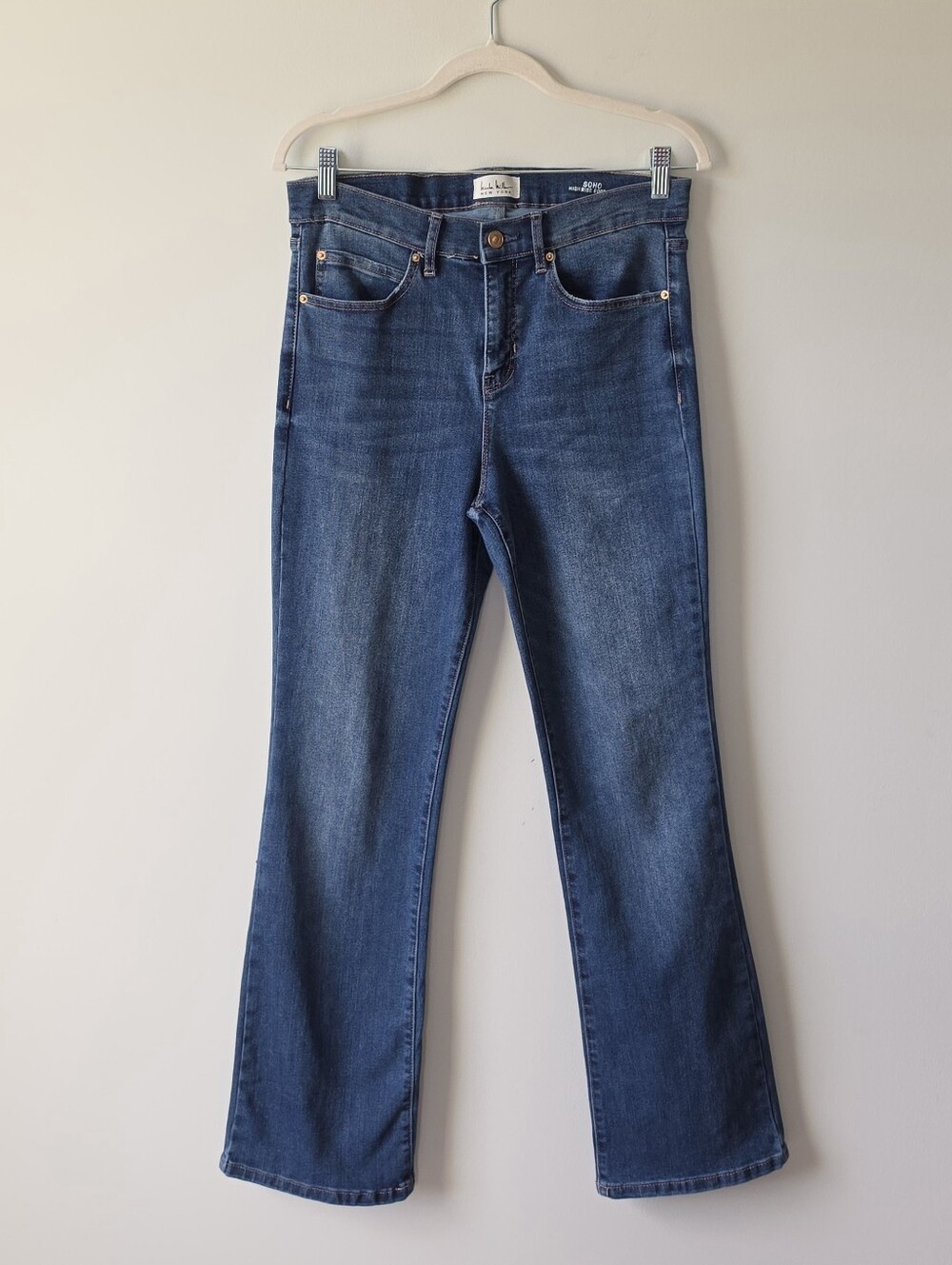 Nicole Miller High Rise Bootcut Jeans
